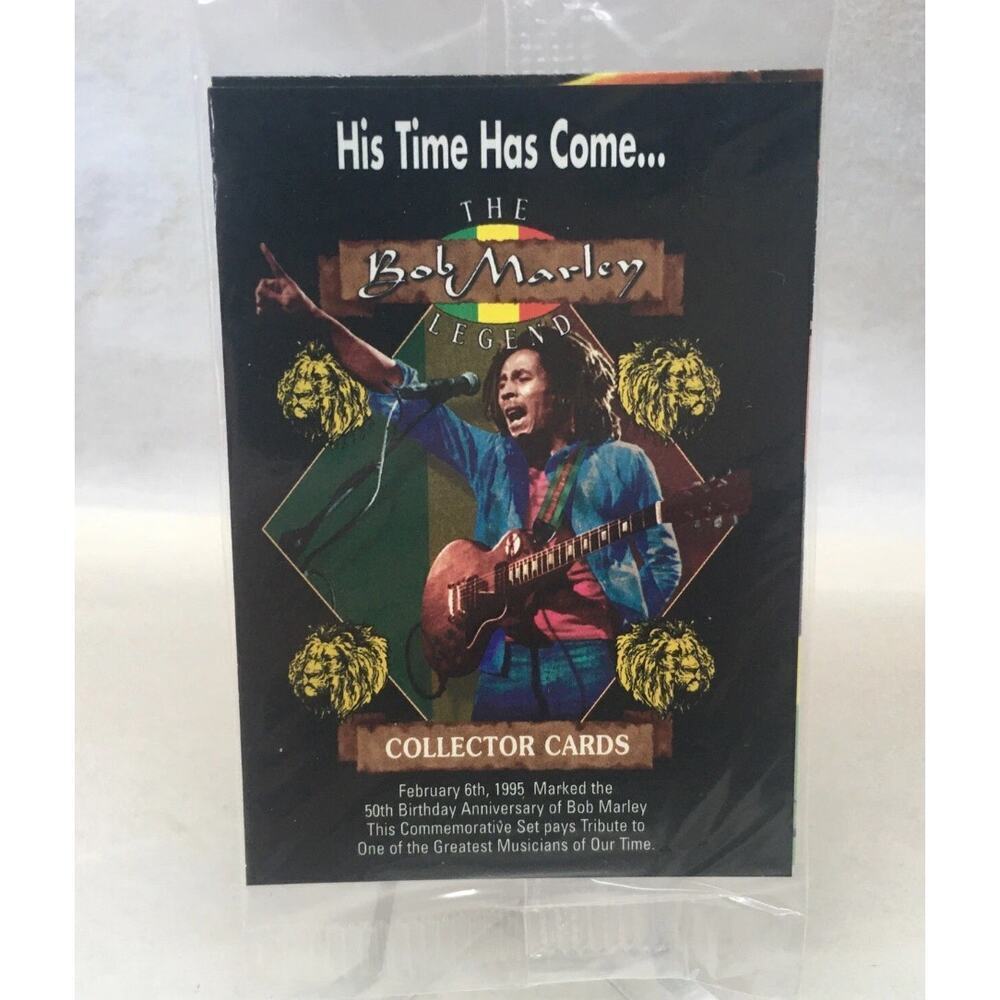 Vintage Bob Marley: The Legend #3 (1995) Collector Cards Promo Card-Sealed Pack